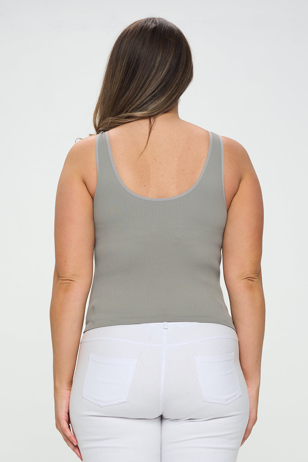 Women's Reversible Ribbed Seamless Tank