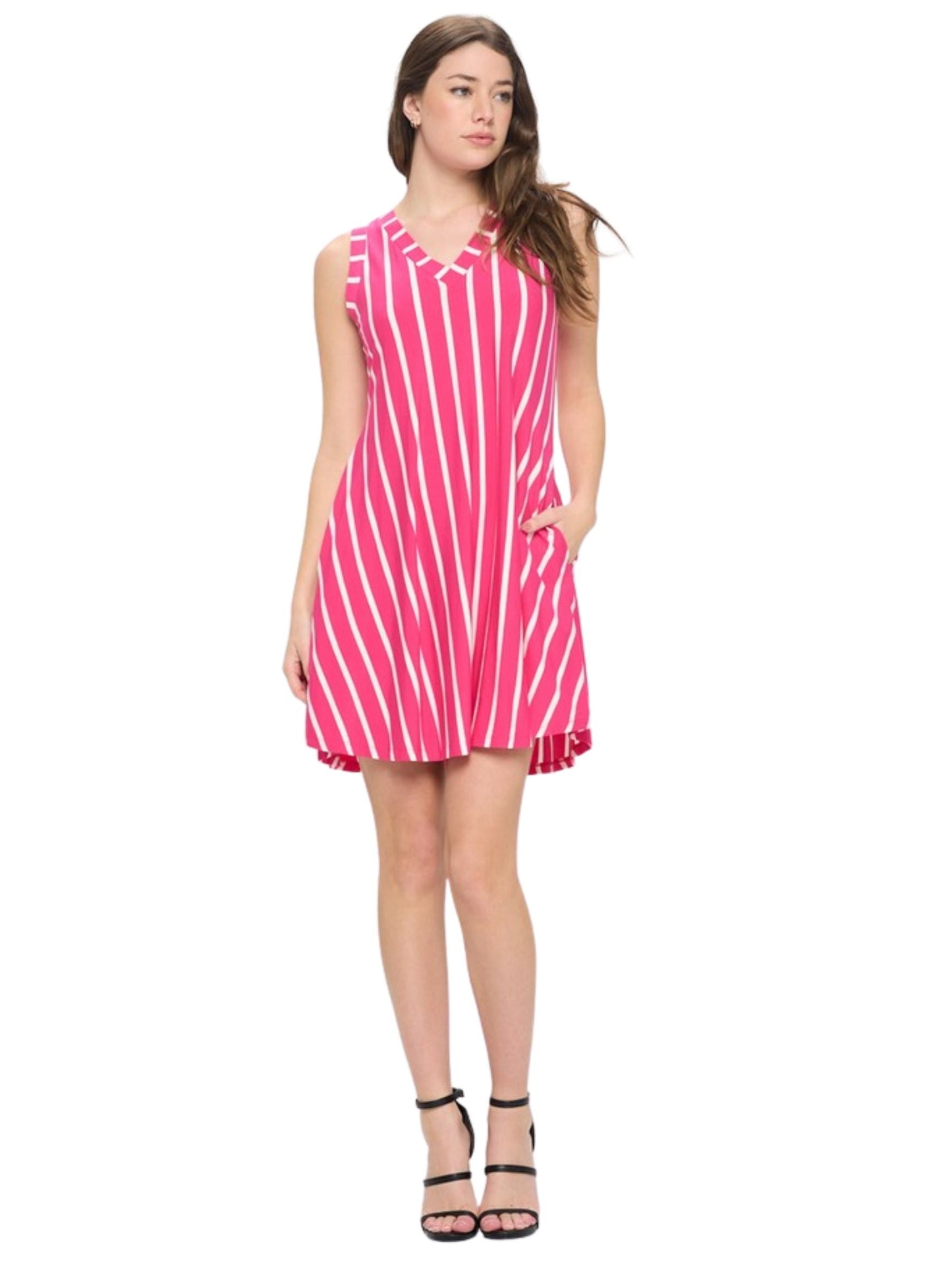 Women’s Pop of Spring Sleeveless Dress