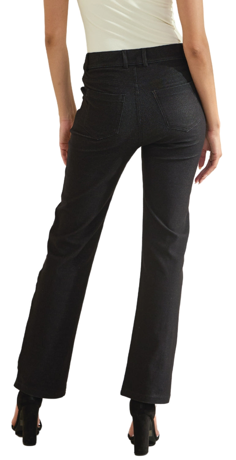 Women's Classic Solid Straight Leg Jeggings - Yelete