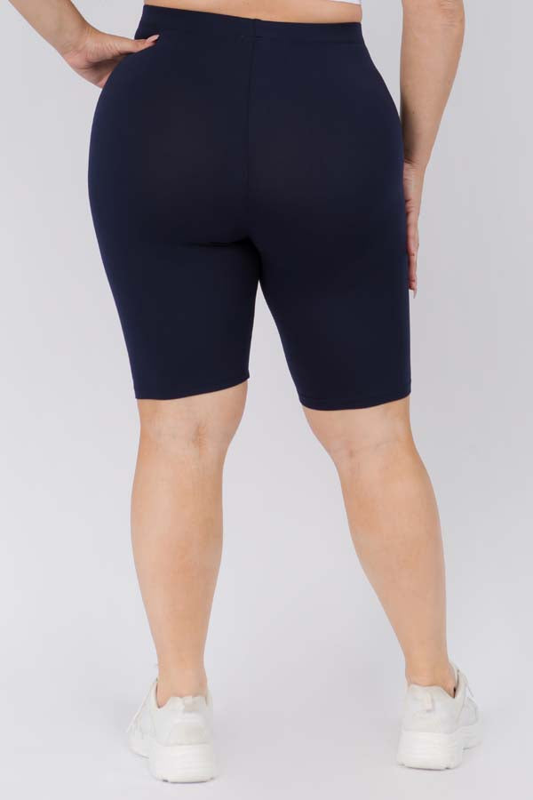 Women's Peach Skin Biker Short