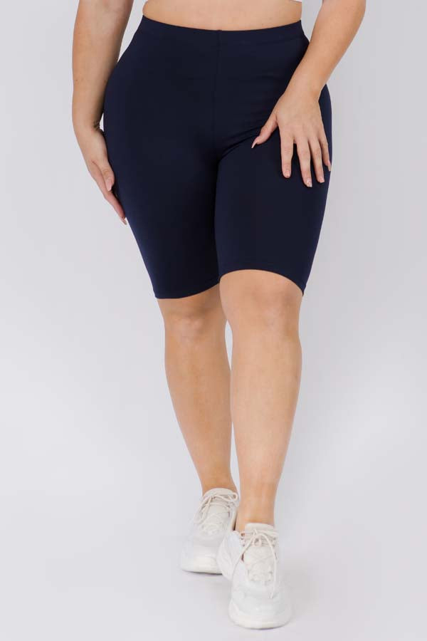 Women's Peach Skin Biker Short