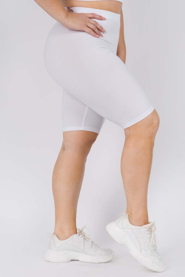 Women's Peach Skin Biker Short