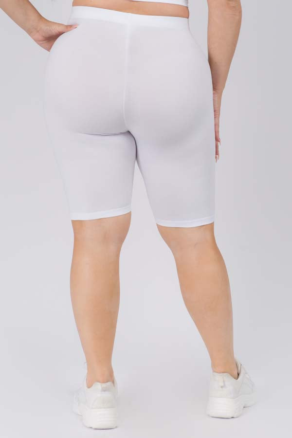 Women's Peach Skin Biker Short