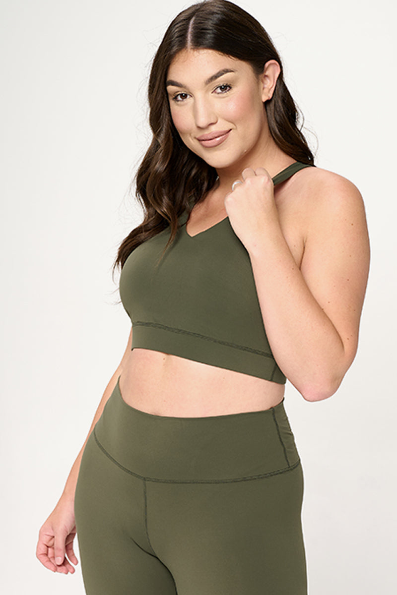 Women’s Full Coverage Buttery Soft Activewear Sports Bra