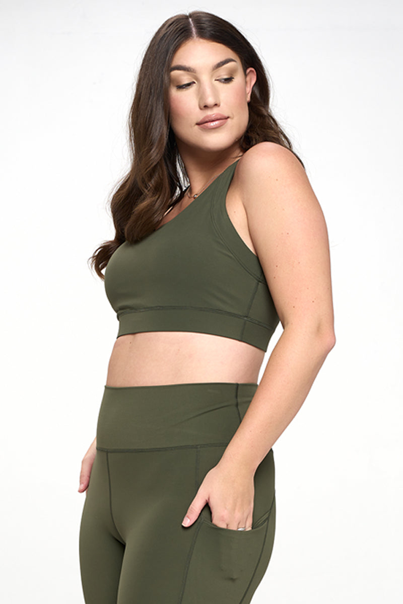 Women’s Full Coverage Buttery Soft Activewear Sports Bra