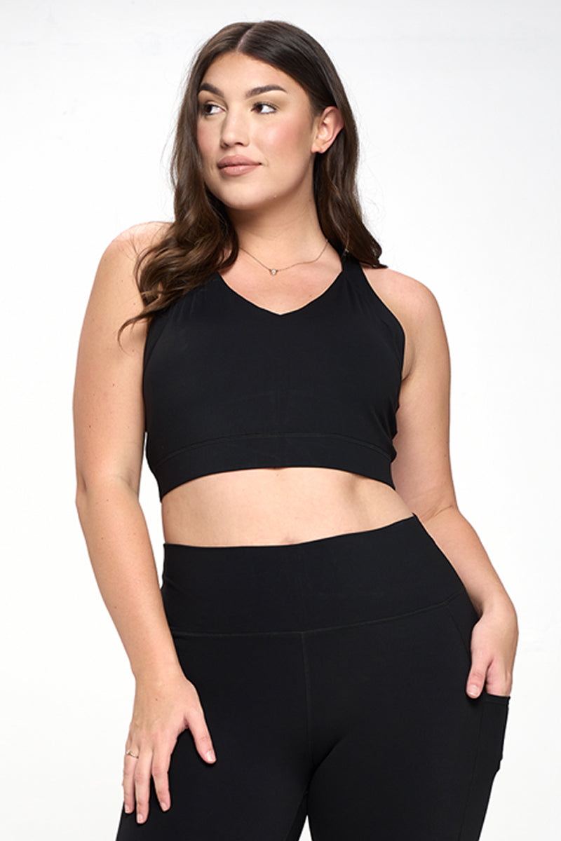 Women’s Full Coverage Buttery Soft Activewear Sports Bra