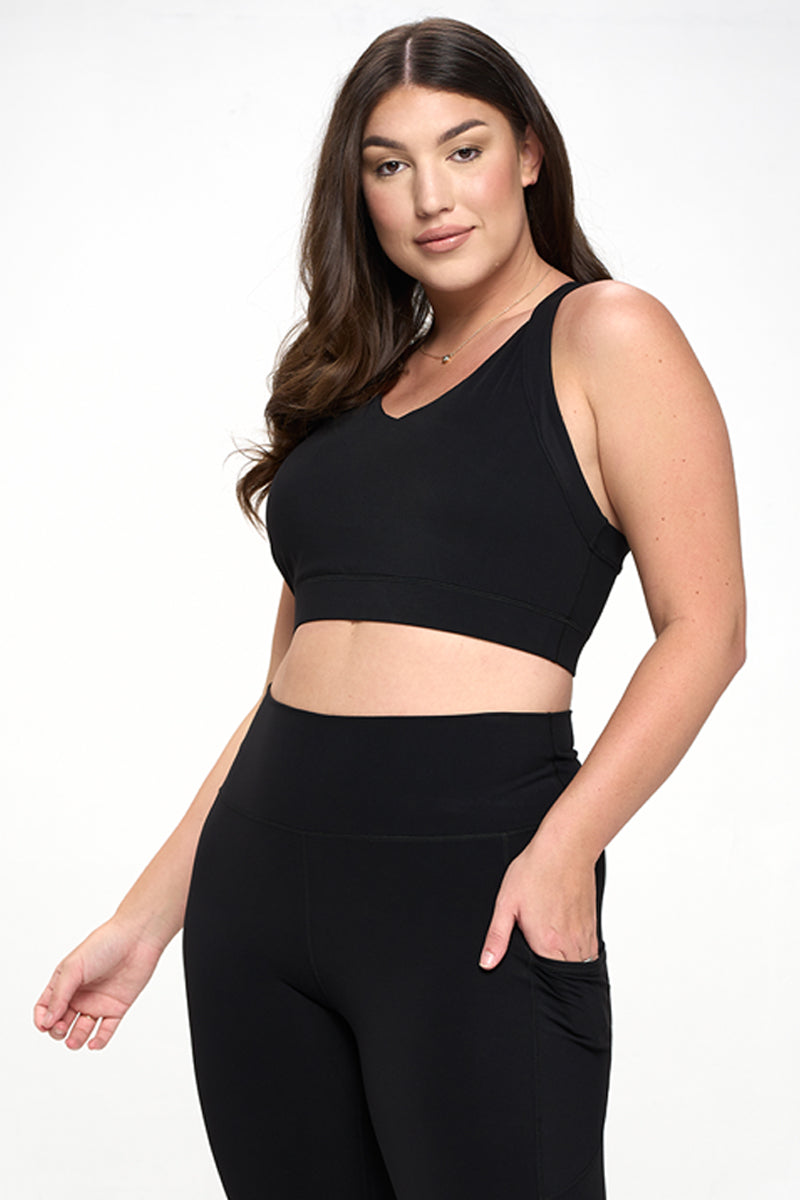 Women’s Full Coverage Buttery Soft Activewear Sports Bra