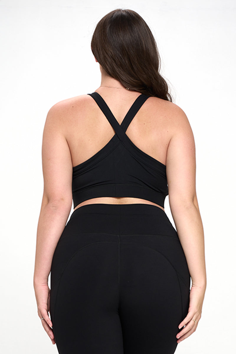 Women’s Full Coverage Buttery Soft Activewear Sports Bra