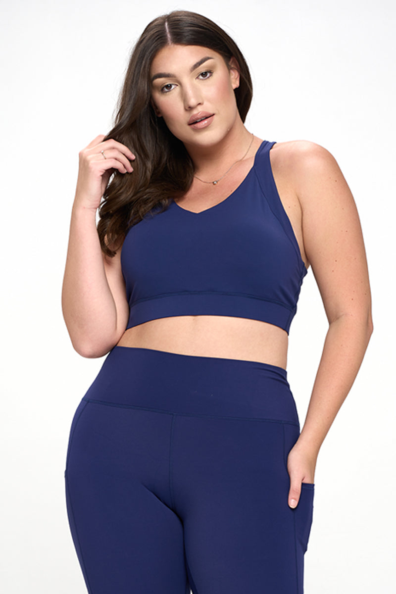 Women’s Full Coverage Buttery Soft Activewear Sports Bra
