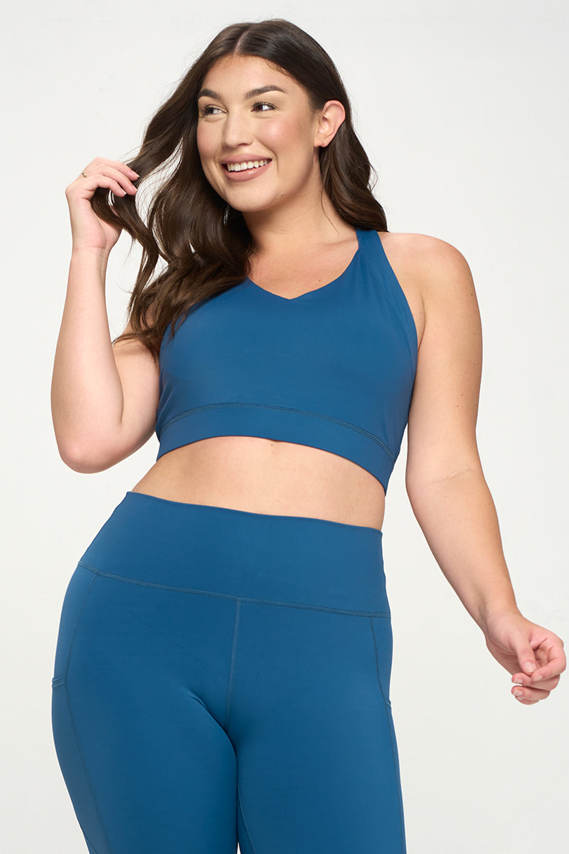 Women’s Full Coverage Buttery Soft Activewear Sports Bra