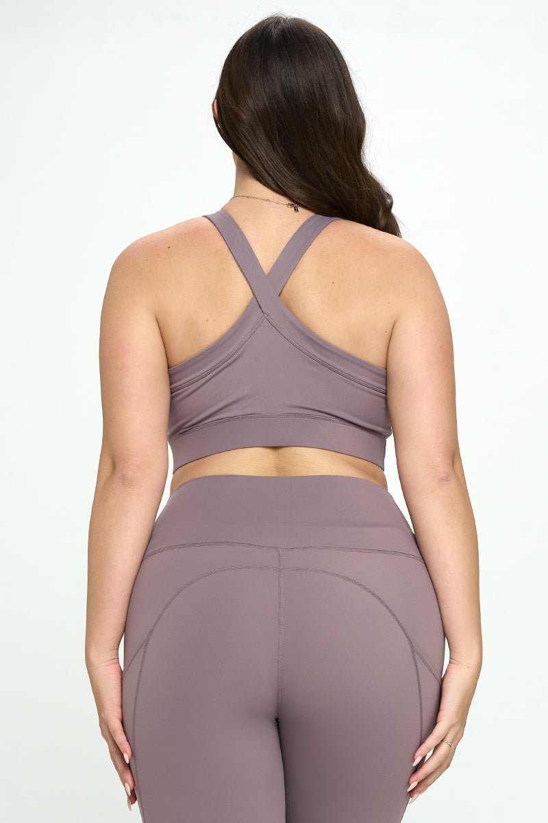 Women’s Full Coverage Buttery Soft Activewear Sports Bra