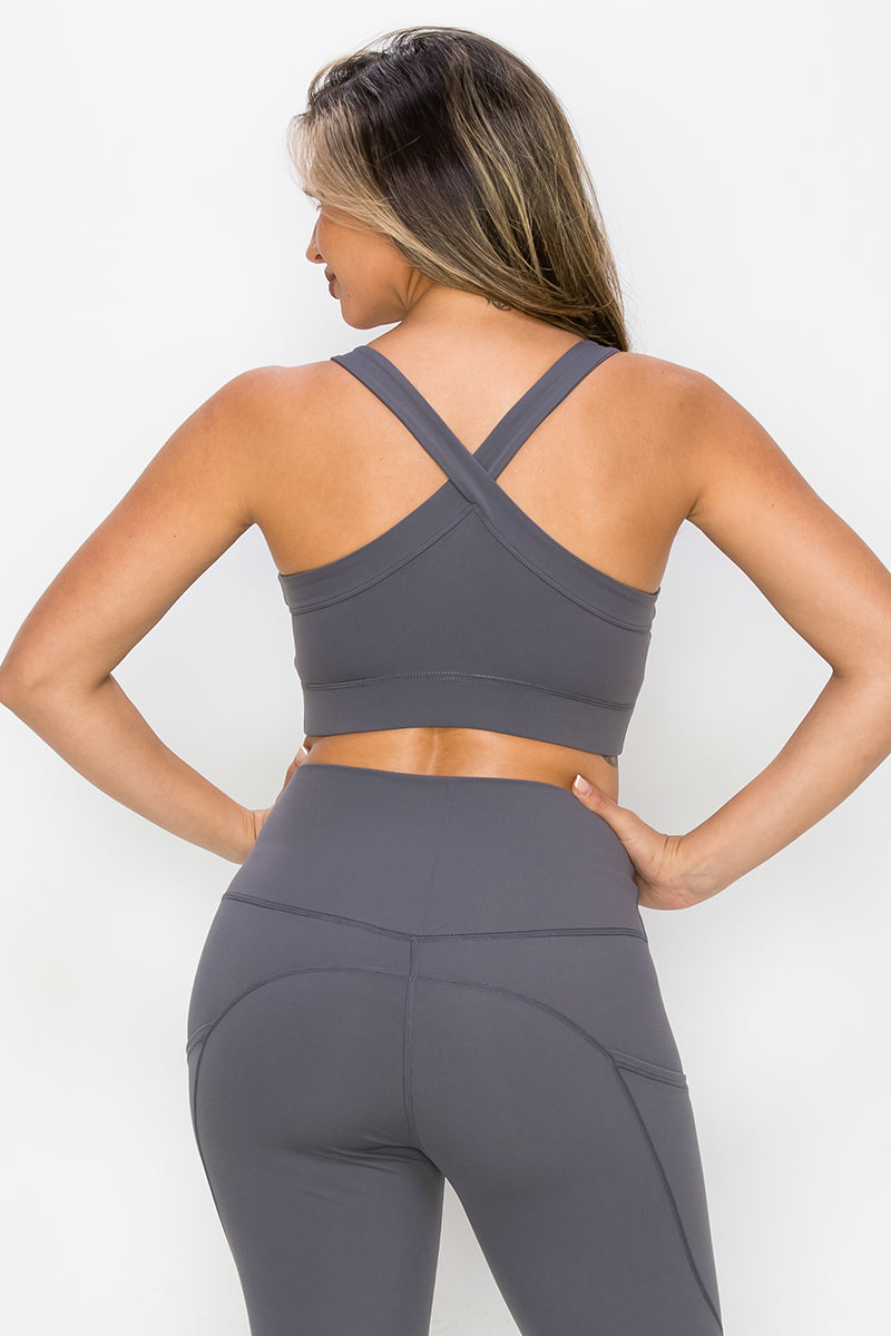 Women’s Full Coverage Buttery Soft Activewear Sports Bra