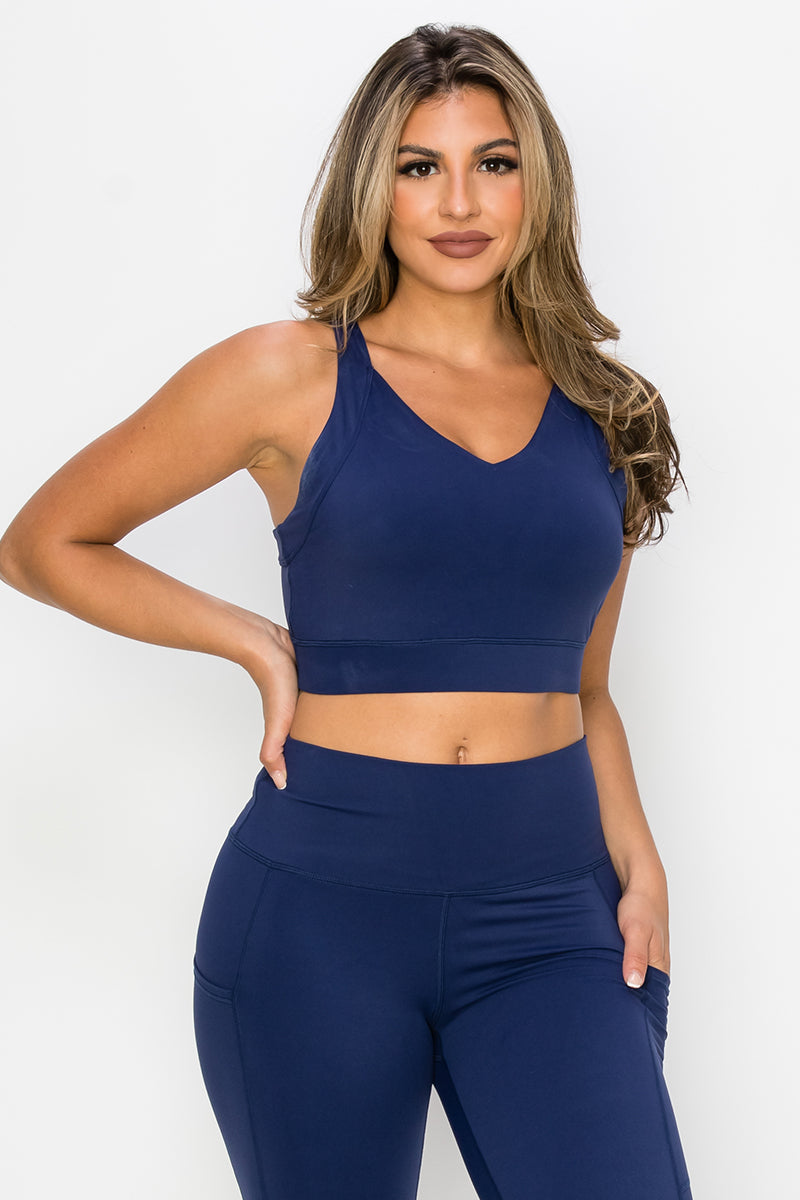 Women’s Full Coverage Buttery Soft Activewear Sports Bra
