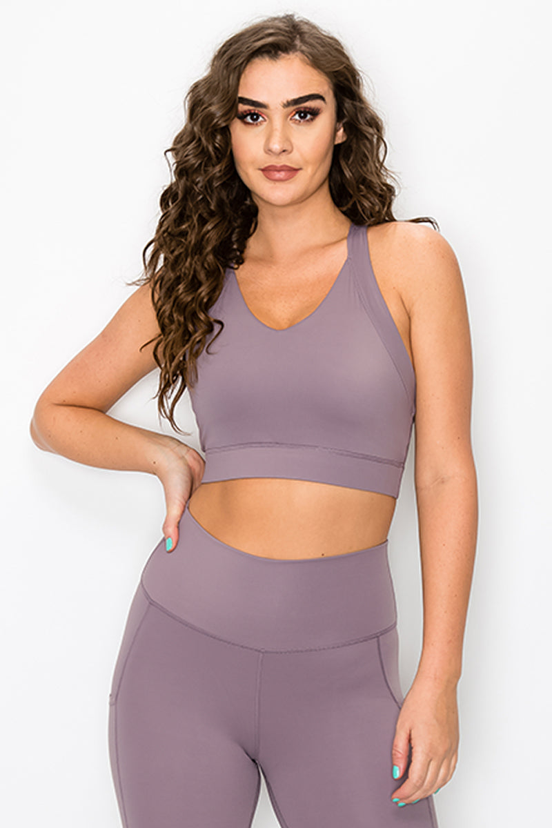 Women’s Full Coverage Buttery Soft Activewear Sports Bra