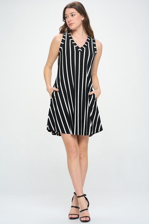 Women’s Pop of Spring Sleeveless Dress