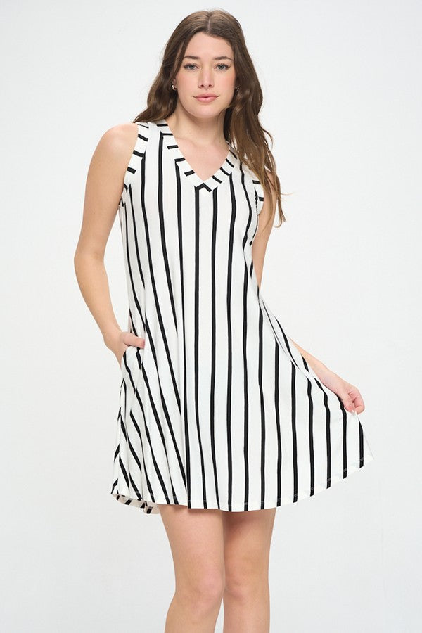 Women’s Pop of Spring Sleeveless Dress
