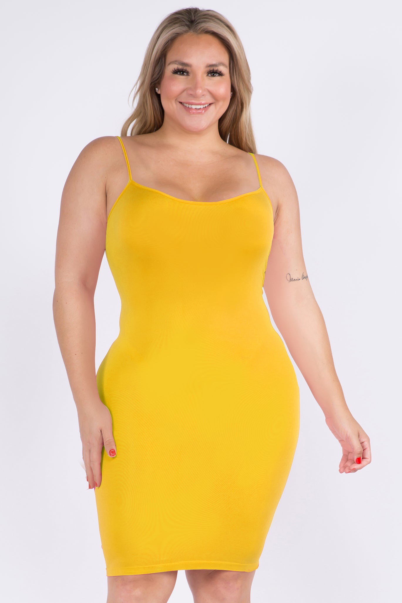 Women's Seamless Cami Slip Dress