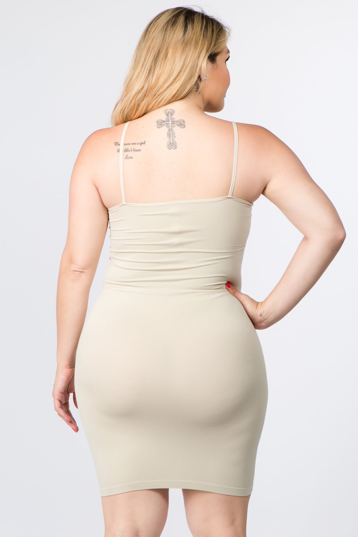 Women's Seamless Cami Slip Dress