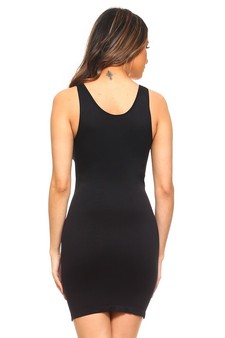 Women's Seamless Long Tank Slip Dress