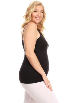 Women's Seamless Triple Criss-Cross Front Cami