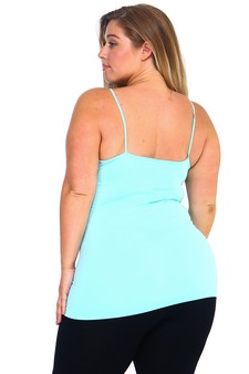 Women's Seamless Triple Criss-Cross Front Cami