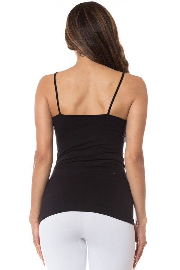 Women's Seamless Triple Criss-Cross Front Cami