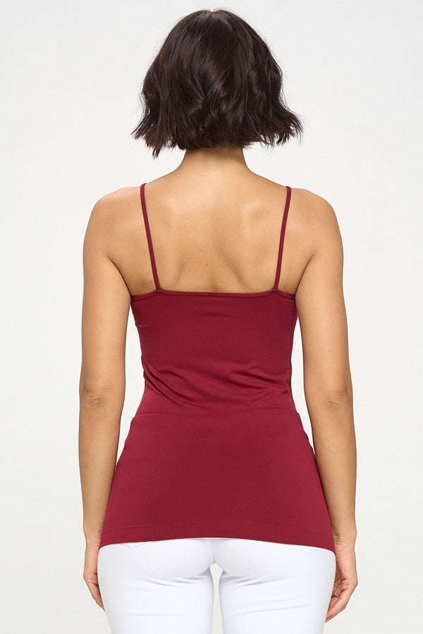 Women's Seamless Triple Criss-Cross Front Cami