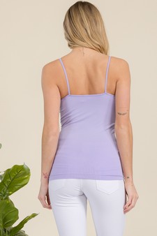 Women's Seamless Triple Criss-Cross Front Cami
