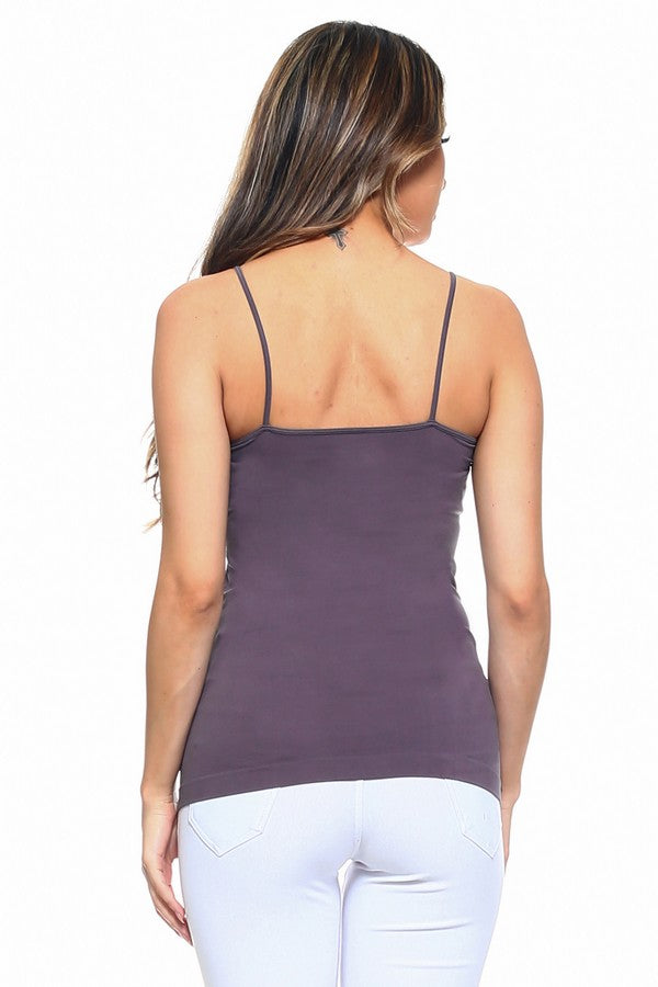 Women's Seamless Triple Criss-Cross Front Cami