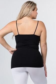 Women's Seamless Strappy Detail Cami Top