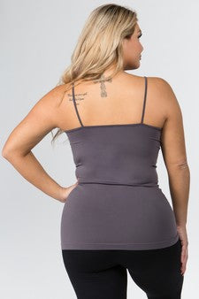 Women's Seamless Strappy Detail Cami Top