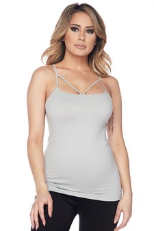 Women's Seamless Strappy Detail Cami Top