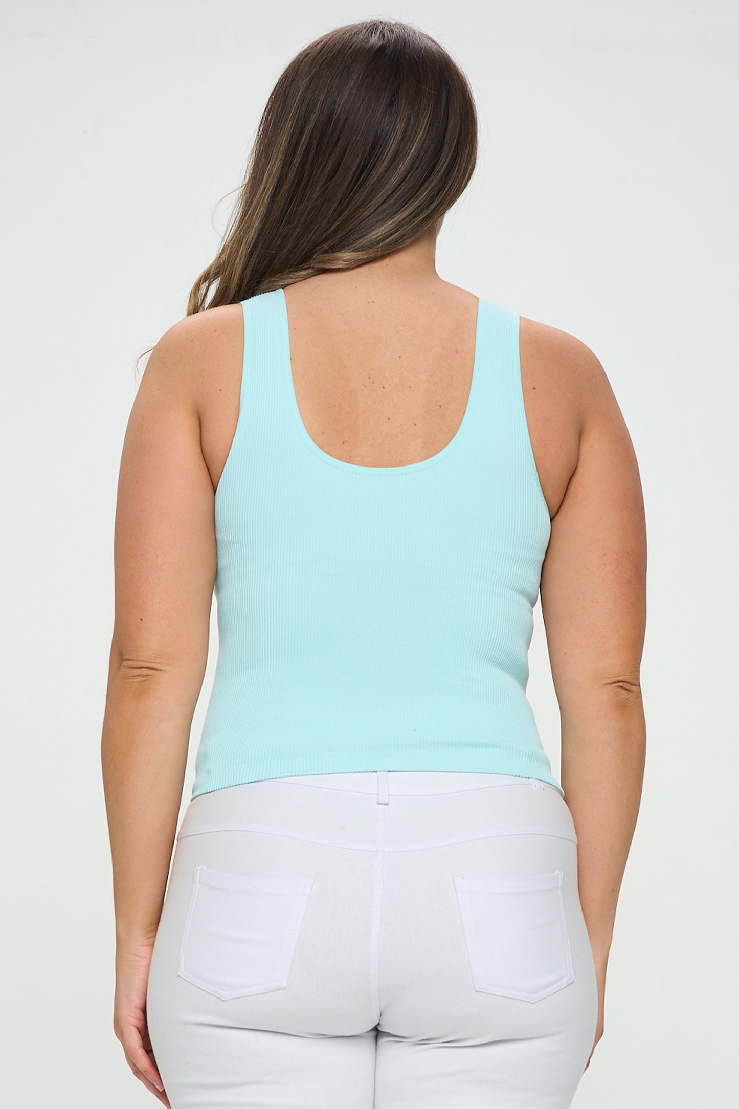 Women's Reversible Ribbed Seamless Tank