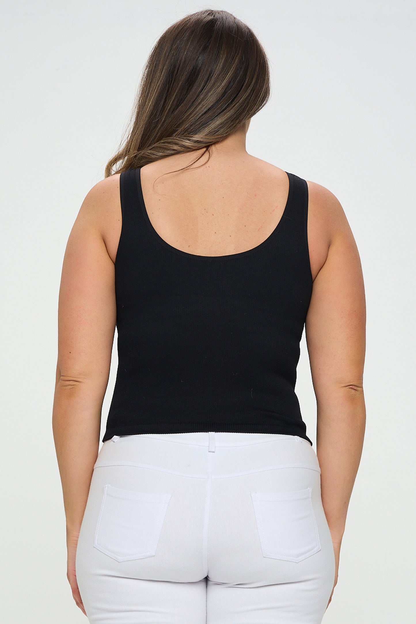Women's Reversible Ribbed Seamless Tank