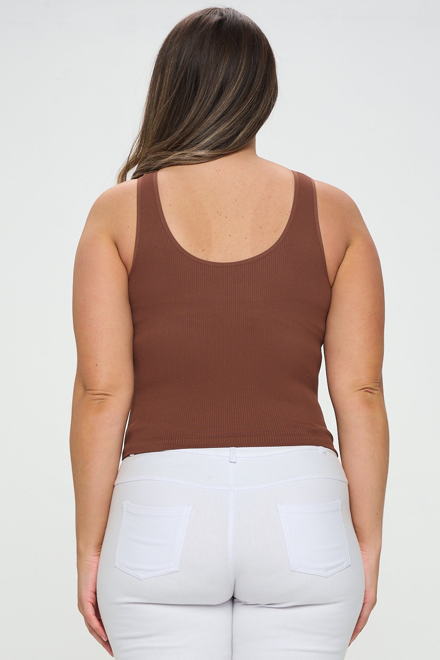 Women's Reversible Ribbed Seamless Tank