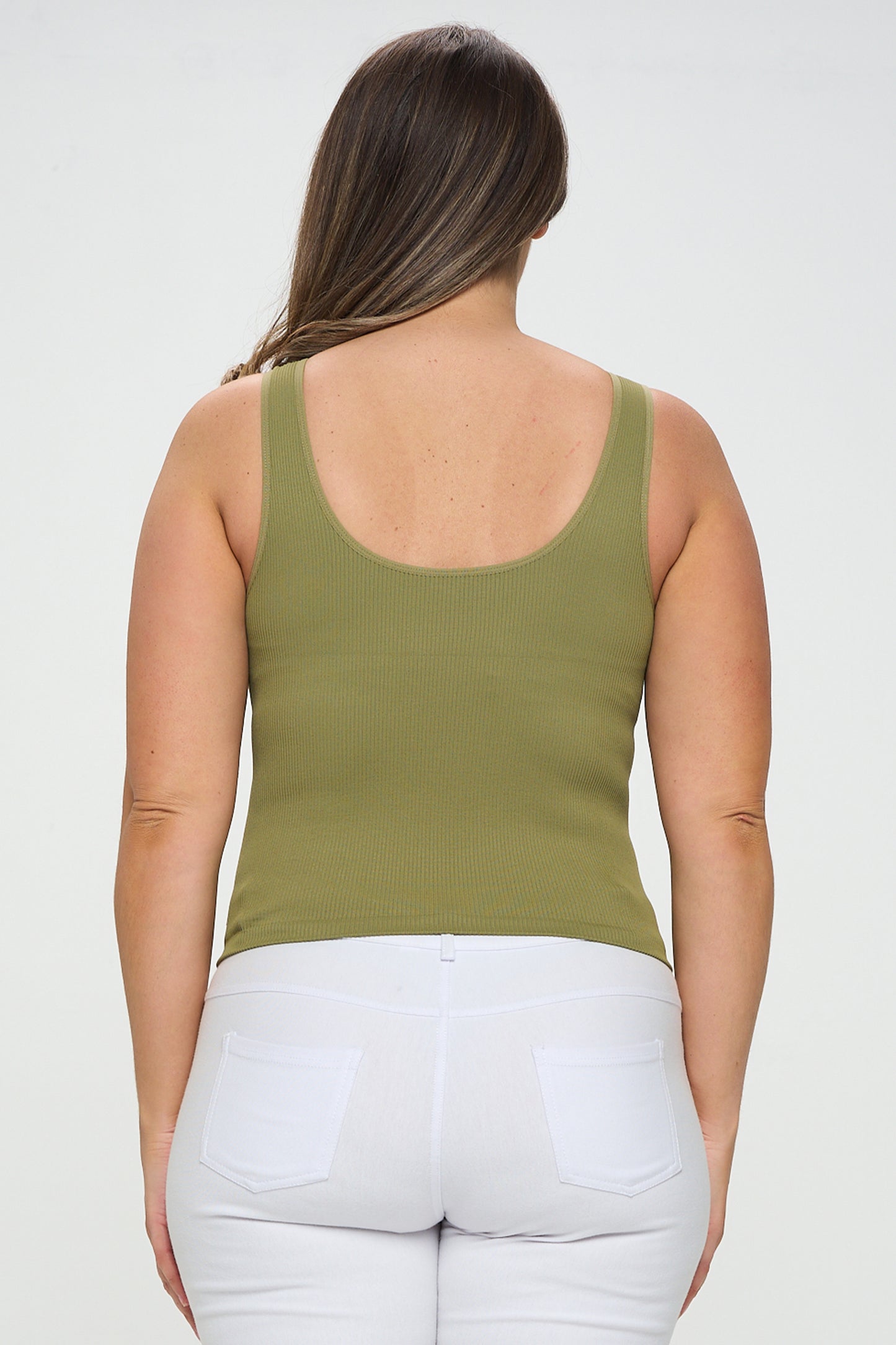 Women's Reversible Ribbed Seamless Tank