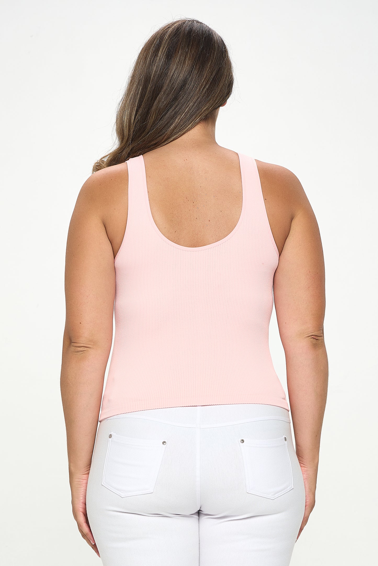Women's Reversible Ribbed Seamless Tank