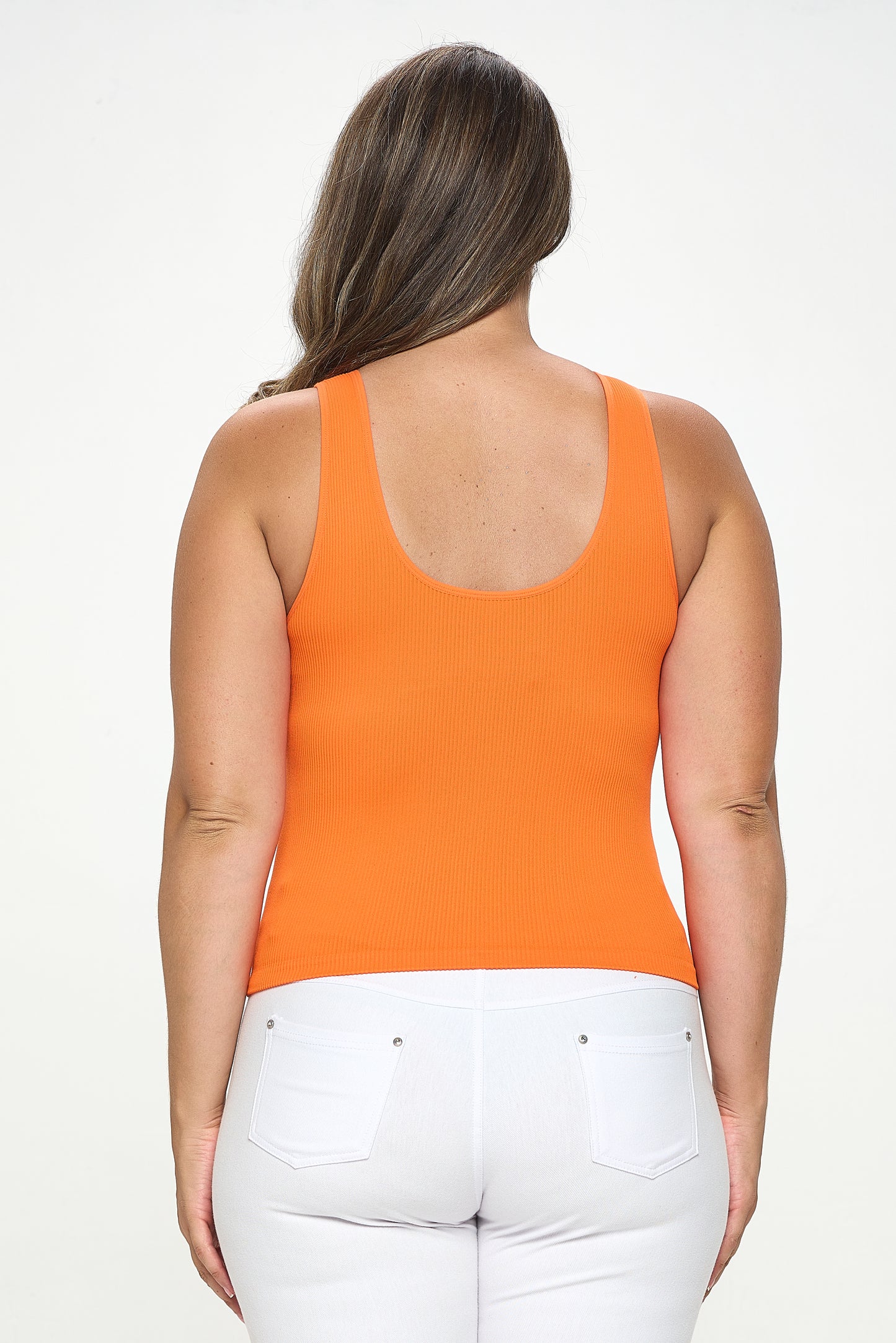 Women's Reversible Ribbed Seamless Tank