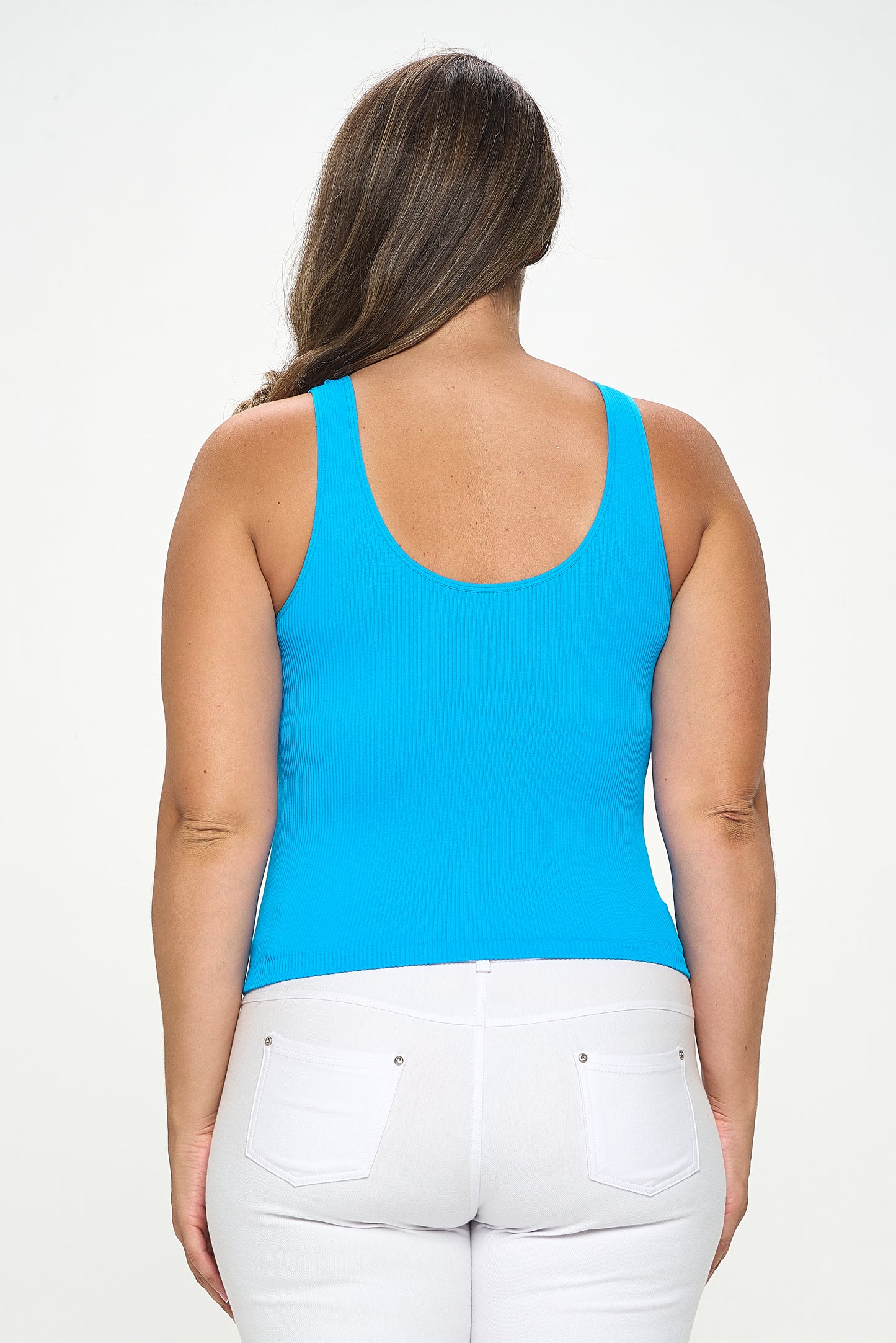 Women's Reversible Ribbed Seamless Tank