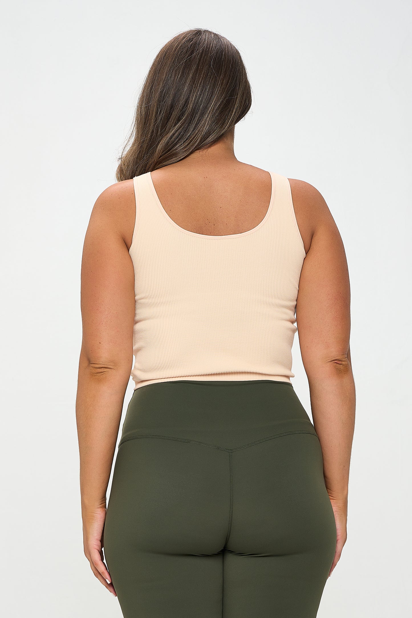 Women's Reversible Ribbed Seamless Tank