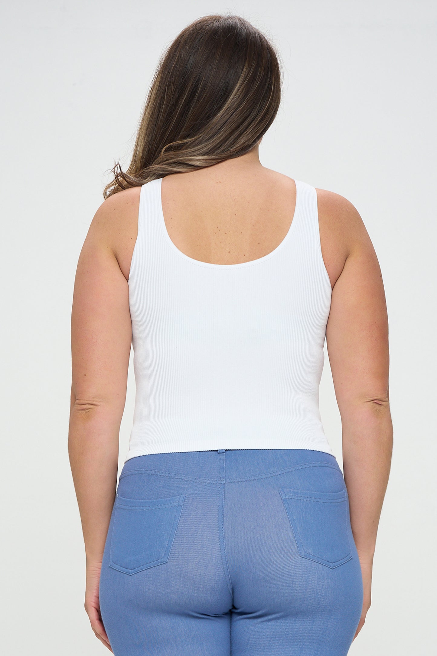 Women's Reversible Ribbed Seamless Tank
