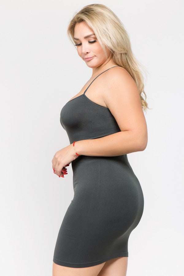 Women's Seamless Cami Slip Dress
